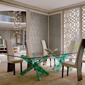 Interior-Objects-Angelo-Reflex-Dining-Table-Transeo-72-Craquele-2-bases-with-4-legs