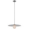 Pertica Disc Pendant KW 5525/KW 5526 - Polished Nickel