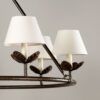 Montferrat Leaf Chandelier CL0333 / CL0349 - Bronze