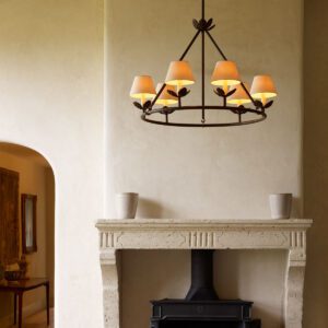 Interior-Objects-Vaughan-Designs-Montferrat Leaf-Chandelier-CL0003-BZ-3