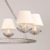 Montferrat Leaf Chandelier CL0333 / CL0349 - Nickel