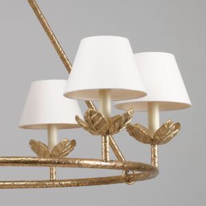 Interior-Objects-Vaughan-Designs-Montferrat Leaf-Chandelier-CL0333-BR-2
