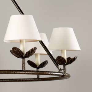Interior-Objects-Vaughan-Designs-Montferrat Leaf-Chandelier-CL0333-BZ-2
