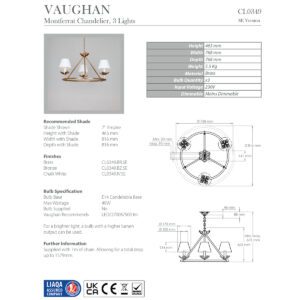 Interior-Objects-Vaughan-Designs-Montferrat Leaf-Chandelier-CL0349
