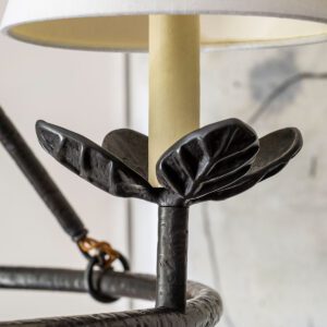 Interior-Objects-Vaughan-Designs-Montferrat Leaf-Chandelier-CL0349-BZ-2