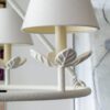 Montferrat Leaf Chandelier CL0333 / CL0349 - Chalk white