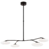Brindille Large Four Light Chandelier CD 5014 - Gun Metal