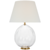 Talia Medium Table Lamp JN 3020 - Clear Glass